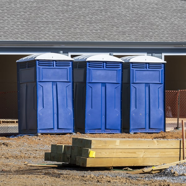 what is the maximum capacity for a single porta potty in Salvisa Kentucky